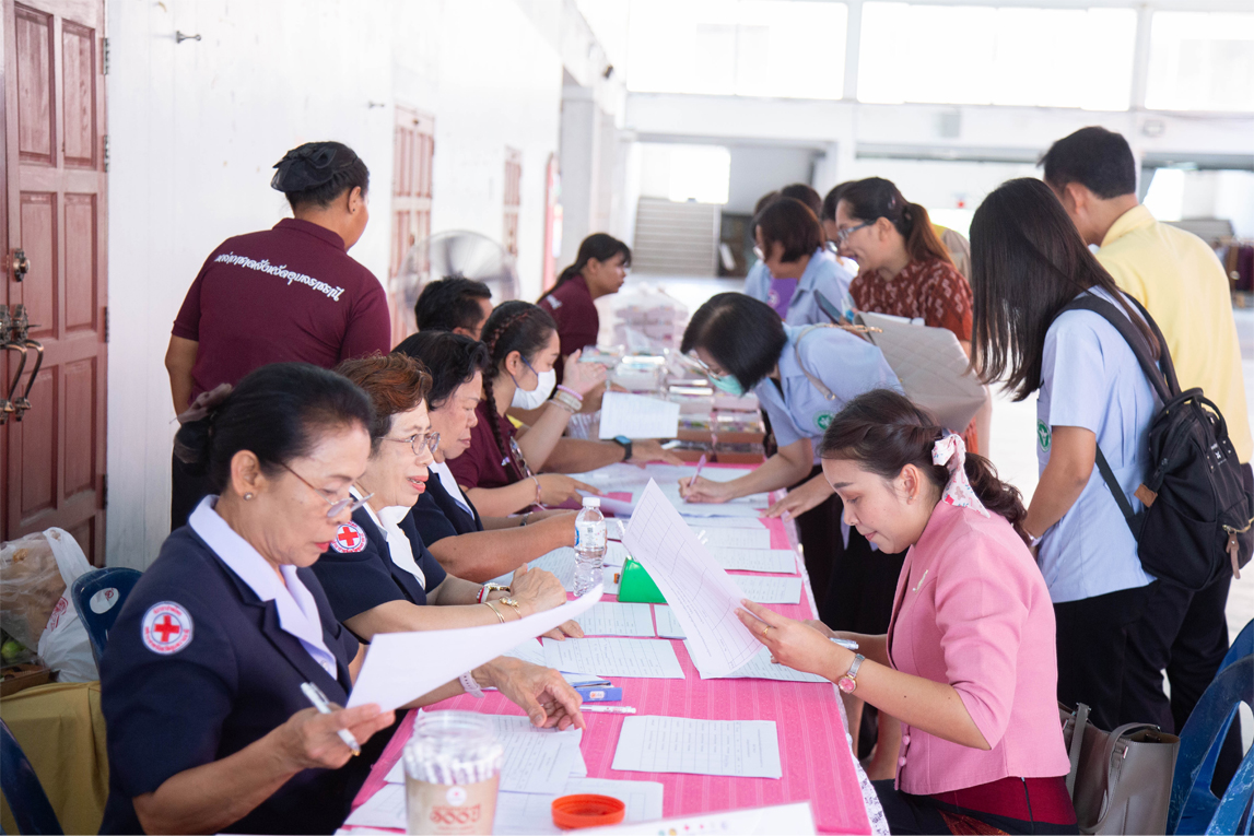 งานแนะนำโครงการคลินิกเคลื่อนที่เฉลิมพระเกียรติ 72 พรรษา ณ จังหวัดอุบลราชธานี